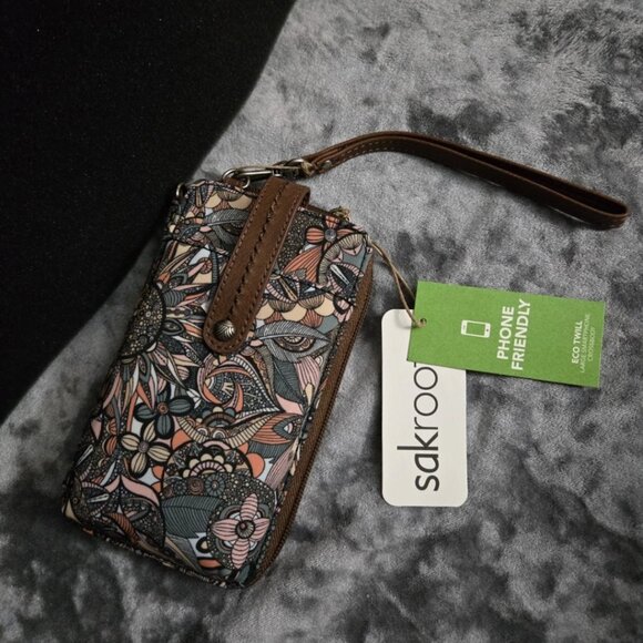 Saksroot Salina Sienna spirit desert Smartphone Crossbody New w tags - Picture 1 of 3